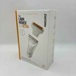 MANSCAPED The Lawn Mower 5.0 Ultra Men's Electric Groin Body Hair Trimmer, White